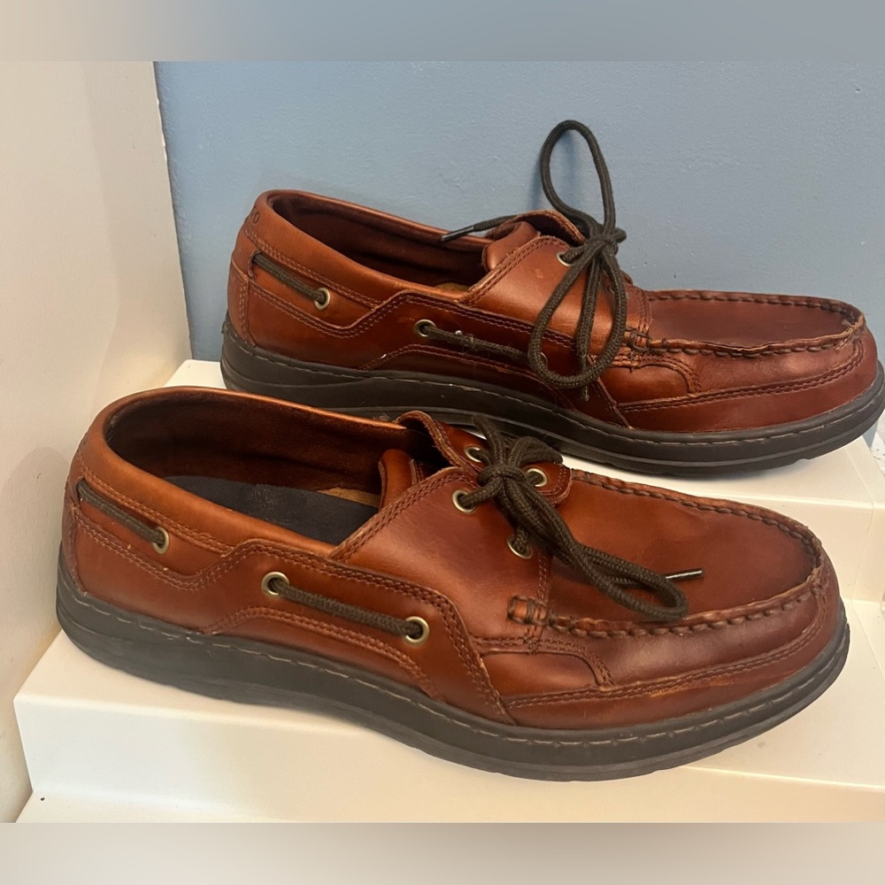 Sebago Men’s Brown Deck Shoes in Good Condition!